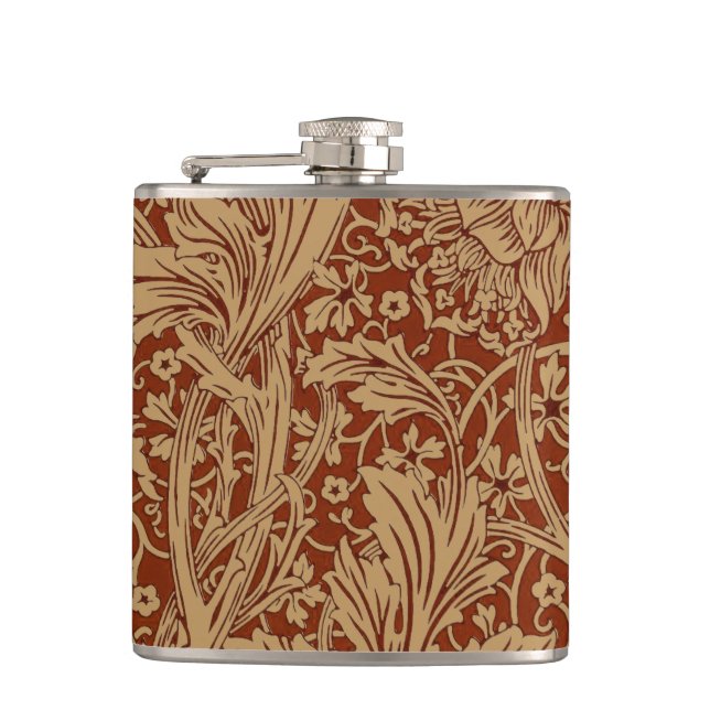 Flasques William Morris Arcadia Floral Garden Fleur Classiq (Devant)