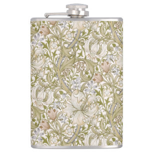 Flasques William Morris Jardin Fleur de Lys Classique