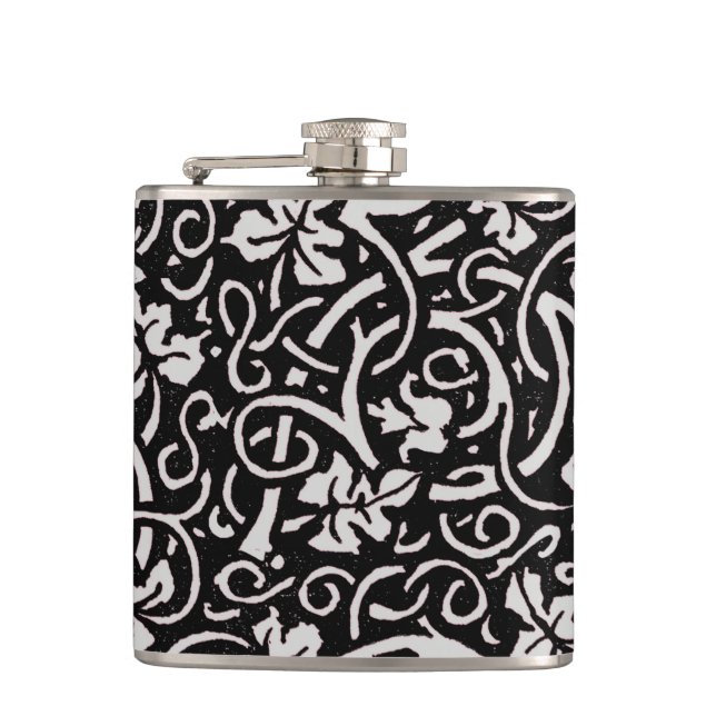 Flasques William Morris Motif de la feuille de vigne (Devant)