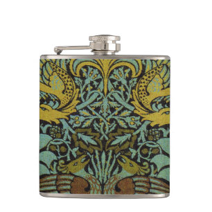 Flasques William Morris Peacock Dragon Fond d'écran