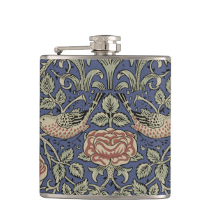 Flasques William Morris Tudor Fond d'écran Rose
