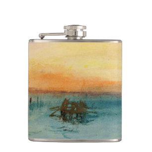 Flasques William Turner - La lagune près de Venise au couch