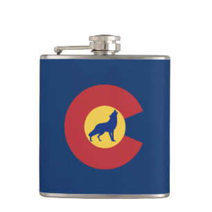 Flasques Wolf du Colorado