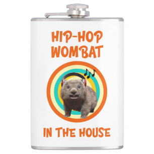 Flasques Wombat Hip-hop Drôle dans la Maison