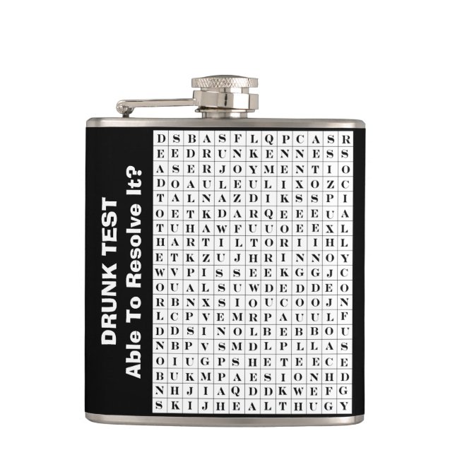 Flasques wordsearch drôle (Devant)