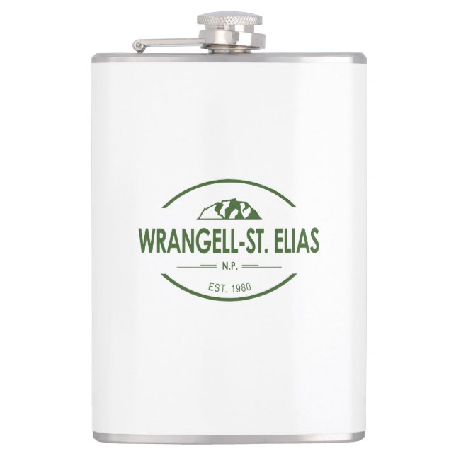 Flasques Wrangell-St. Le Parc national d'Elias (Devant)