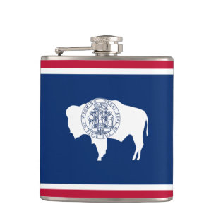 Flasques Wyoming Flag & Travel Wyoming États-Unis/fan de s