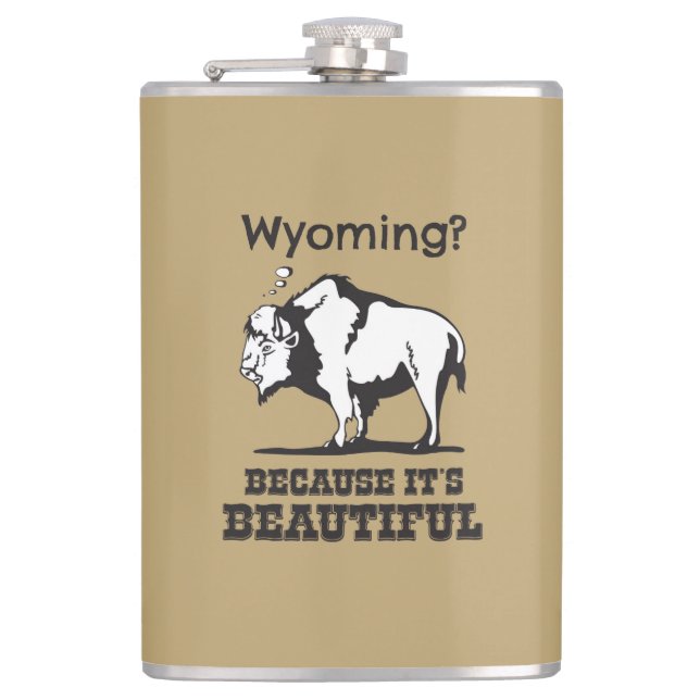 Flasques Wyoming ? Parce que c'est beau (Devant)