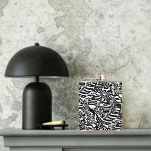 Flasques Zebra Black