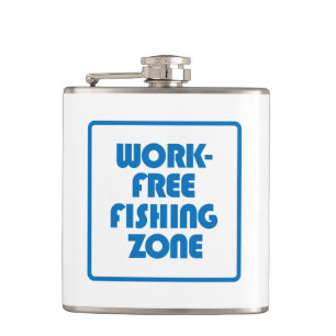 Flasques Zone de pêche sans travail