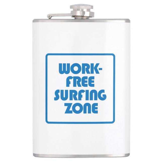 Flasques Zone de surf sans travail (Devant)