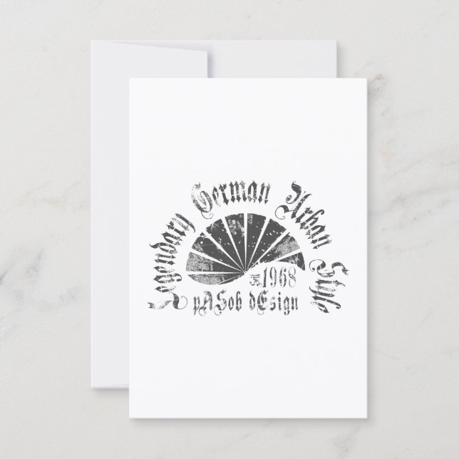 Flat Card 3.5" x 5" (Devant)