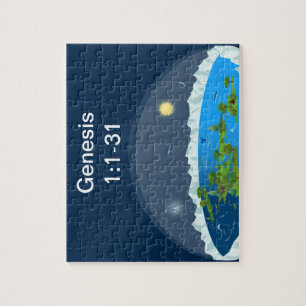 Flat Earth - Puzzle pour enfants