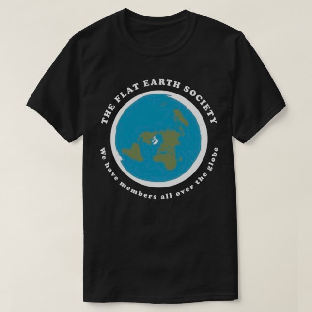 Flat Earth Society Essential TShirt Classic TShirt (Design devant)