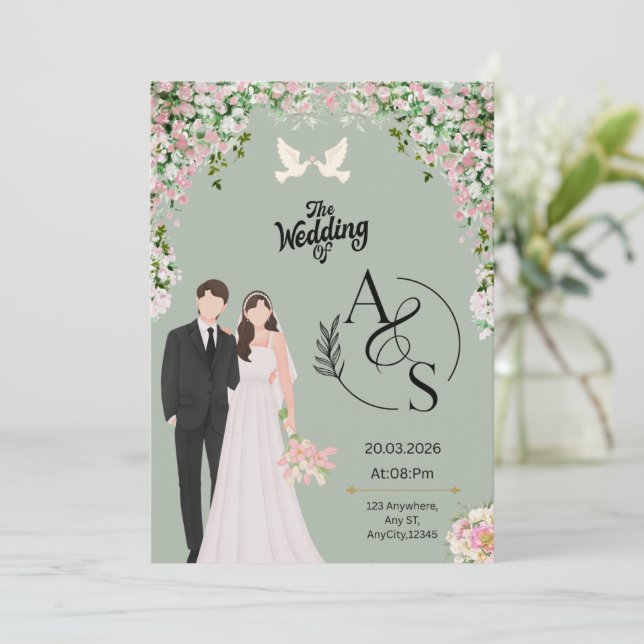 Flat Invitation  (Debout devant)