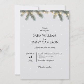 Flat Save The Date Card