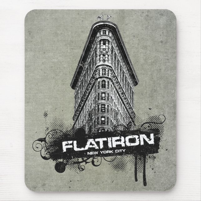 Flatiron Building New York Tapis de souris (Devant)