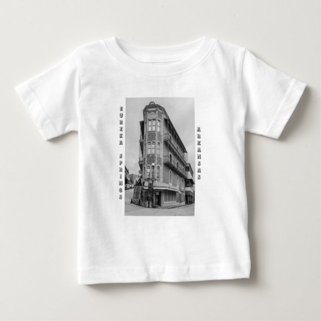 Flatiron Flats Eureka Grayscale Baby T-shirt (Devant)