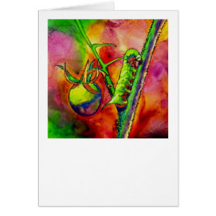 "Fléau vert" - Carte de ver de la Tomate