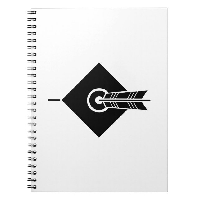 Flèche atteint la cible Cahiers et journaux (Devant)