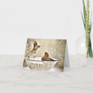 Flèche avec message - Carte vierge