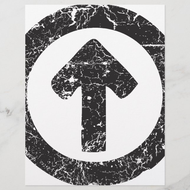 Flèche circulaire (Devant)