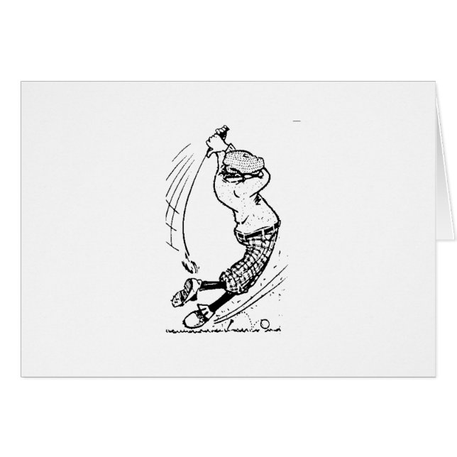 Flèche de golf (Devant horizontal)