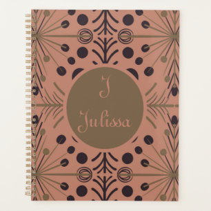 Flèche géométrique Boho Mauve Personnalisé