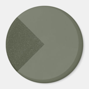Flèche Verte Moderne Aimant Vert de Mousse