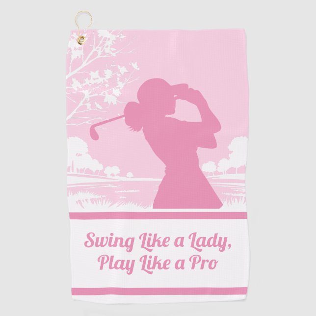 Flécher Comme Une Serviette De Golf Lady (Devant)
