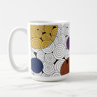 Flèches et cercles Mug