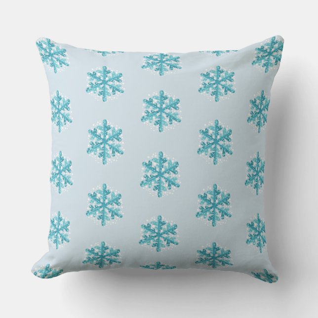 Flèches noires Noël / Coussin d'hiver (Recto)