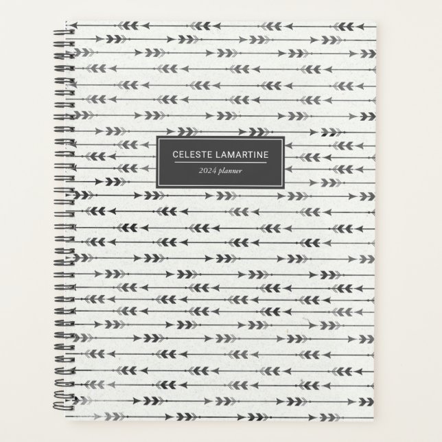 Flèches personnalisées Boho Black Enk Dessin 2024 (Devant)