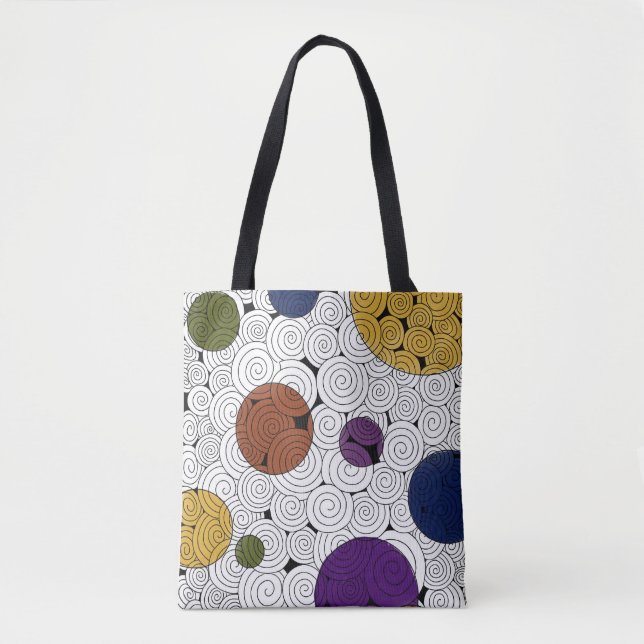 Flèches sur tout le sac fourre-tout (Devant)
