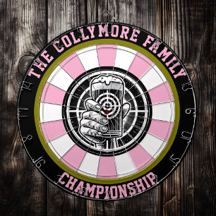 Fléchettes Art du pavillon cible de bière Bold