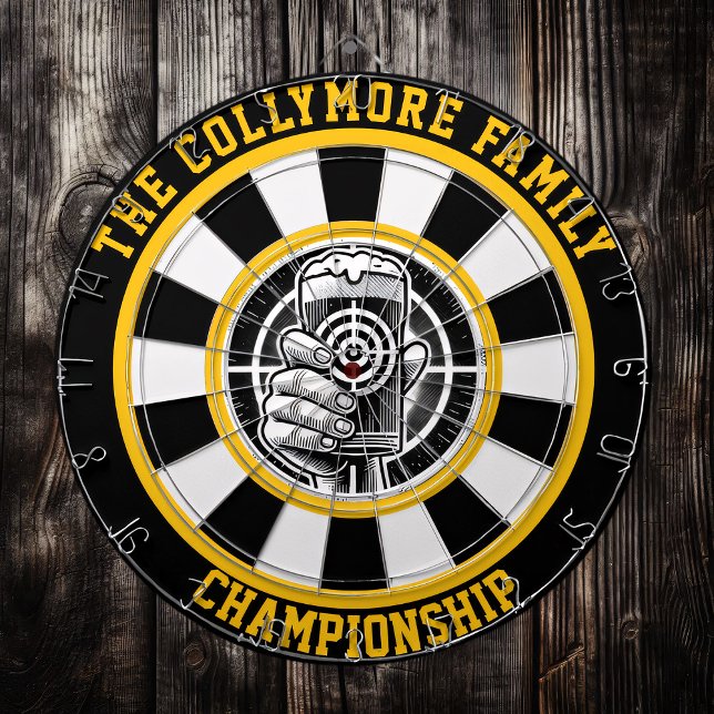 Fléchettes Artwork de cible de bière dynamique (Créateur téléchargé)