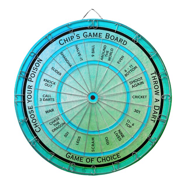 Fléchettes Choisissez votre Cible de flechettes de réglementa (Devant)