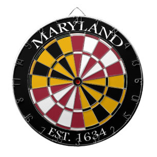 Fléchettes Cible de drapeau du Maryland