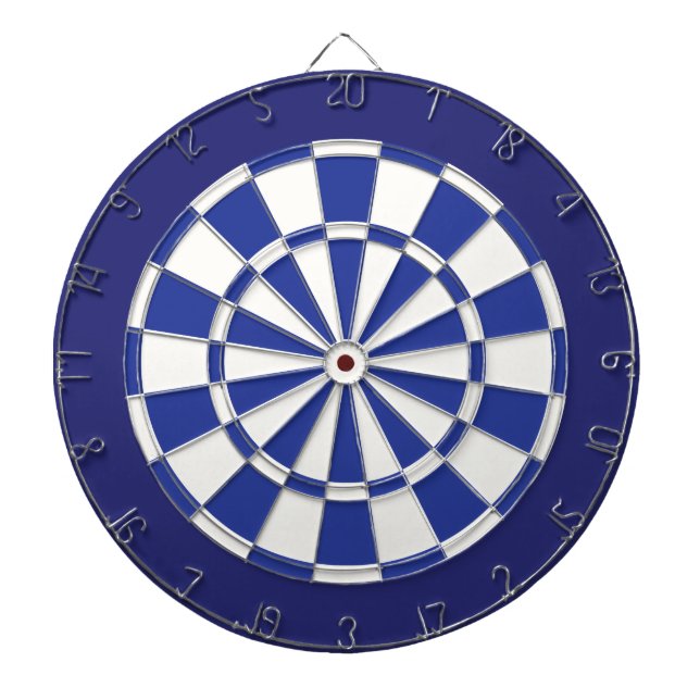 Fléchettes Cible de flechettes : Bleu marine blanc, royal, et (Devant)