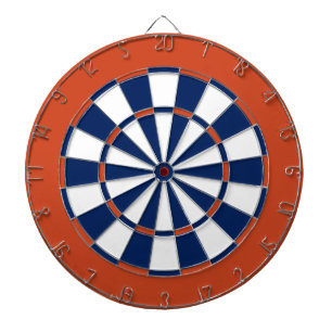 Fléchettes Cible de flechettes dans des couleurs d'hockey