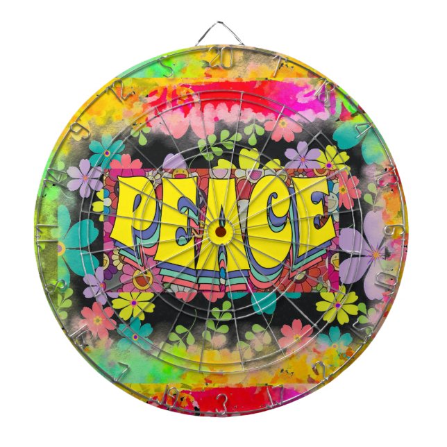 Fléchettes Cible de flechettes de paix (Devant)