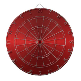 Fléchettes Cible de flechettes en acier rouge