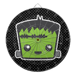 Fléchettes Cible de flechettes Kawaii Frankenstein