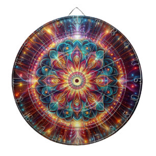 Fléchettes Cible de flechettes Mandala dynamique