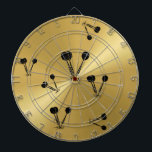 Fléchettes Cible de flechettes métal or<br><div class="desc">Cible de flechettes métal or</div>