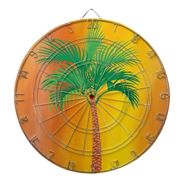 Fléchettes Cible de flechettes Palm Tree (Devant)