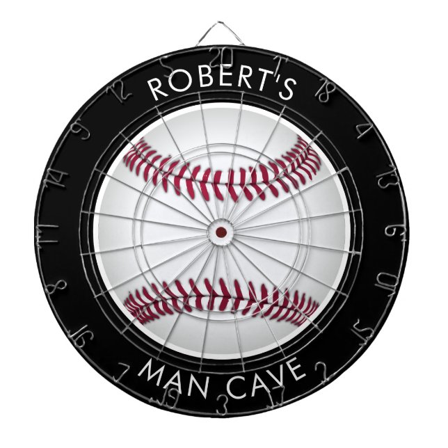 Fléchettes Cible de flechettes personnalisée de baseball (Devant)