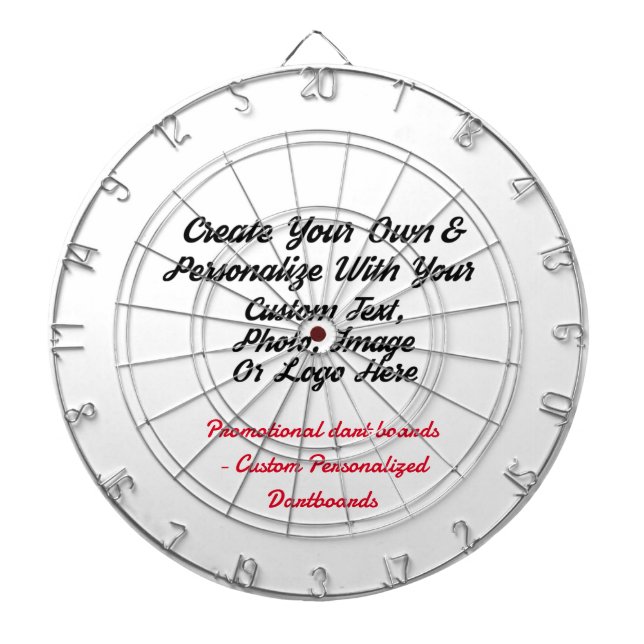 Fléchettes Cible de flechettes personnalisée - Tableau de bor (Devant)