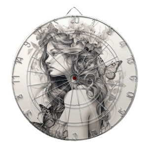 Fléchettes Cible de flechettes photo personnalisée