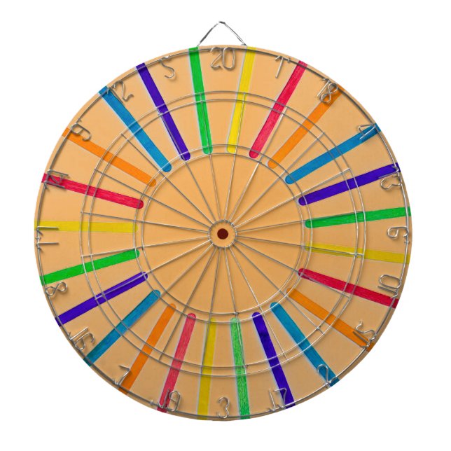 Fléchettes Cible de flechettes "The Color Wheel" (Devant)